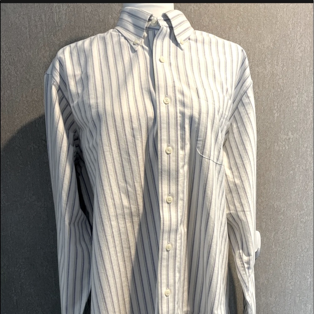 L.L. Bean LS Mens Button Up Shirt- Size 16.5-36 - Picture 1 of 6
